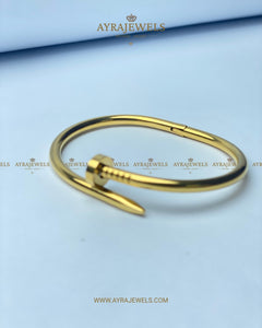 Nail Luxe Bangle – Stylish Women’s Jewellery | Ayra Jewels