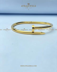 Nail Luxe Bangle – Stylish Women’s Jewellery | Ayra Jewels