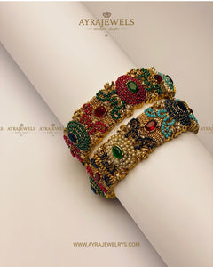 Elegant Naurattan Bangles – Traditional & Stylish Bangles | Ayra Jewels