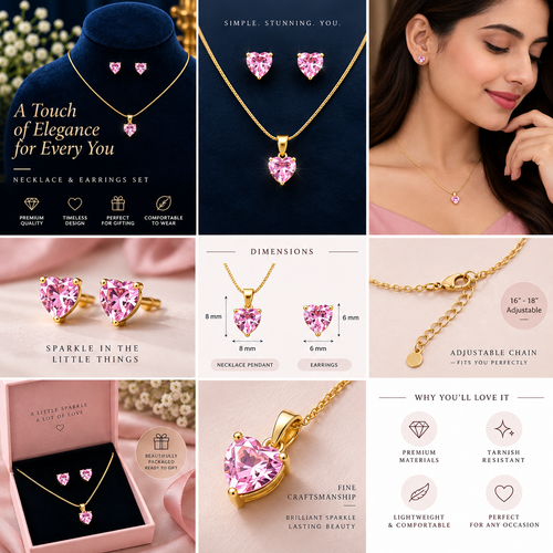 Trendy pendent set