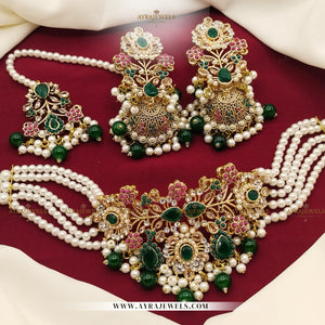 Nauratan Choker Set – Traditional Elegance for Every Occasion