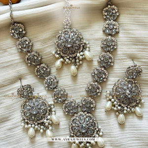 Zarcon Mala Set – Graceful Elegance in Every Strand