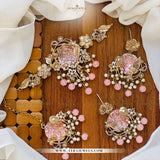 3D Turkish Designer Choker Set – Elegant Bridal & Party Jewellery