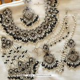 Nouratan Bridal Set – Necklace, Earrings, Sahare, Teeka & Jhoomer – Traditional Wedding Jewellery