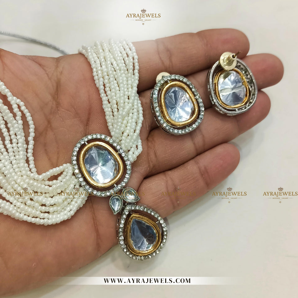 Stylish Indian Uncut PartyWear Choker Set