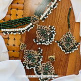 Zarkoon Pearls Choker Set – With Earrings & Teeka | Elegant Bridal Jewellery