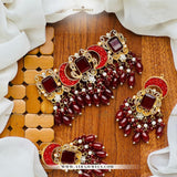 Stone Necklace Set – Classic Bridal & Party Wear Jewellery