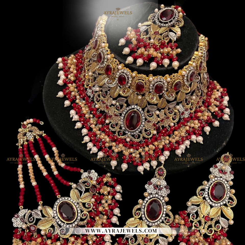 Designer Zarqoon Bridal Set – Traditional Wedding Jewellery