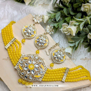Meena Kari Kundan Set – Elegant Party Wear Jewellery