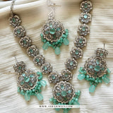 Zarcon Mala Set – Graceful Elegance in Every Strand