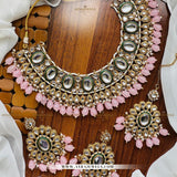 Dubbi Kundan Party Wear Set with Earrings & Teeka – Traditional Jewellery
