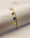Butterfly Charm Bracelet for Women | Dainty Silver (or Gold) Jewelry Gift
