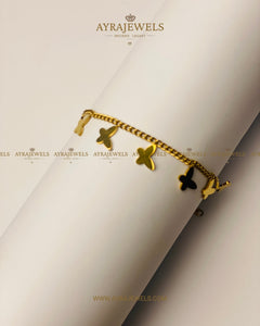Butterfly Charm Bracelet for Women | Dainty Silver (or Gold) Jewelry Gift
