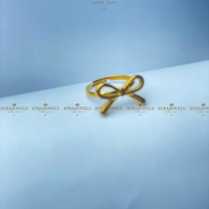Golden Bow Ring