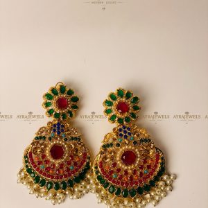 Regal Naurattan Earrings